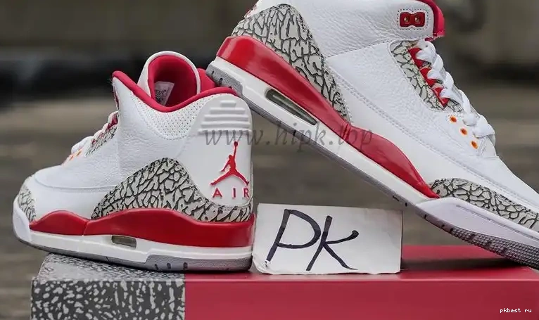 3 ship Pk materials retro air ready retail Red God jordan to Cardinal 0514